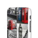 Graffiti Phone Case: London Skyline, Neon Accents, Edgy Styl - Phone Case by Printify | Unique designs from ArteoDesign