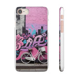 Graffiti Phone Case for Girls: Urban Chic with a Feminine Tw - Phone Case by Printify | Unique designs from ArteoDesign