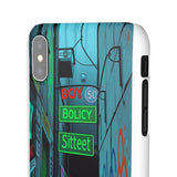 Graffiti-Inspired Phone Case for Girls: Urban Chic Style - Phone Case by Printify | Unique designs from ArteoDesign