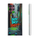 Urban Graffiti Phone Case - Gritty Streetwear for Boys