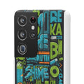 Urban Graffiti Style Phone Case - Chic for Girls