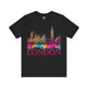 London Skyline Splatter Urban Retro T-Shirt