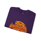 Happy Halloween Sweatshirt – Ghosts & Pumpkins Graphic