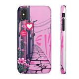 Graffiti Phone Case for Girls: London Skyline Design, Edgy U - Phone Case by Printify | Unique designs from ArteoDesign