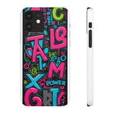 Graffiti Phone Case for Girls: Urban Chic Meets Street Style - Phone Case by Printify | Unique designs from ArteoDesign