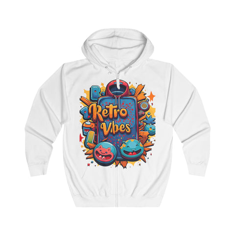 Men's Retro Vibes Hoodie - Vintage Cartoon Streetwear