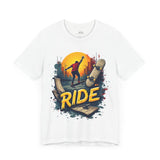 Men's Skateboarding Ride Graphic T-Shirt - Urban Style