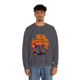 Happy Halloween Sweatshirt – Ghosts & Pumpkins Graphic