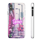 Trendy Graffiti Phone Case for Girls - Urban Cool Vibe