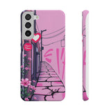 Graffiti Streetwear Phone Case for Girls - Soft, Bold Style