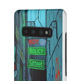 Graffiti-Inspired Phone Case for Girls: Urban Chic Style - Phone Case by Printify | Unique designs from ArteoDesign