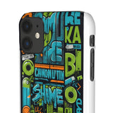 Urban Graffiti Style Phone Case - Cool and Chic for Girls