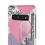 Chic Urban Graffiti Phone Case for Girls - Street Art Design