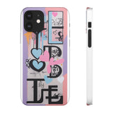 Graffiti Street Art-Inspired Phone Case for Girls