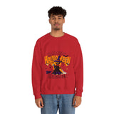 Halloween Sweatshirt – Spooky Witch and Ghosts Design