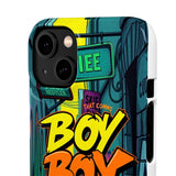 Street Art Graffiti Phone Case for Boys - Edgy Urban Style