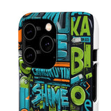 Urban Graffiti Style Phone Case - Cool and Chic for Girls