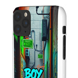 Urban Graffiti Phone Case for Boys - Gritty Streetwear Style