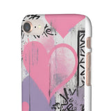 Urban Graffiti Chic Phone Case - Street Art for Girls