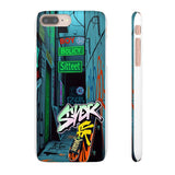 Graffiti-Inspired Phone Case for Girls: Urban Chic Style - Phone Case by Printify | Unique designs from ArteoDesign