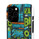 Urban Graffiti Style Phone Case - Chic for Girls