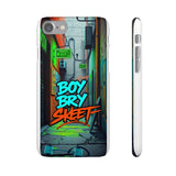 Urban Graffiti Phone Case for Boys - Gritty Streetwear Style