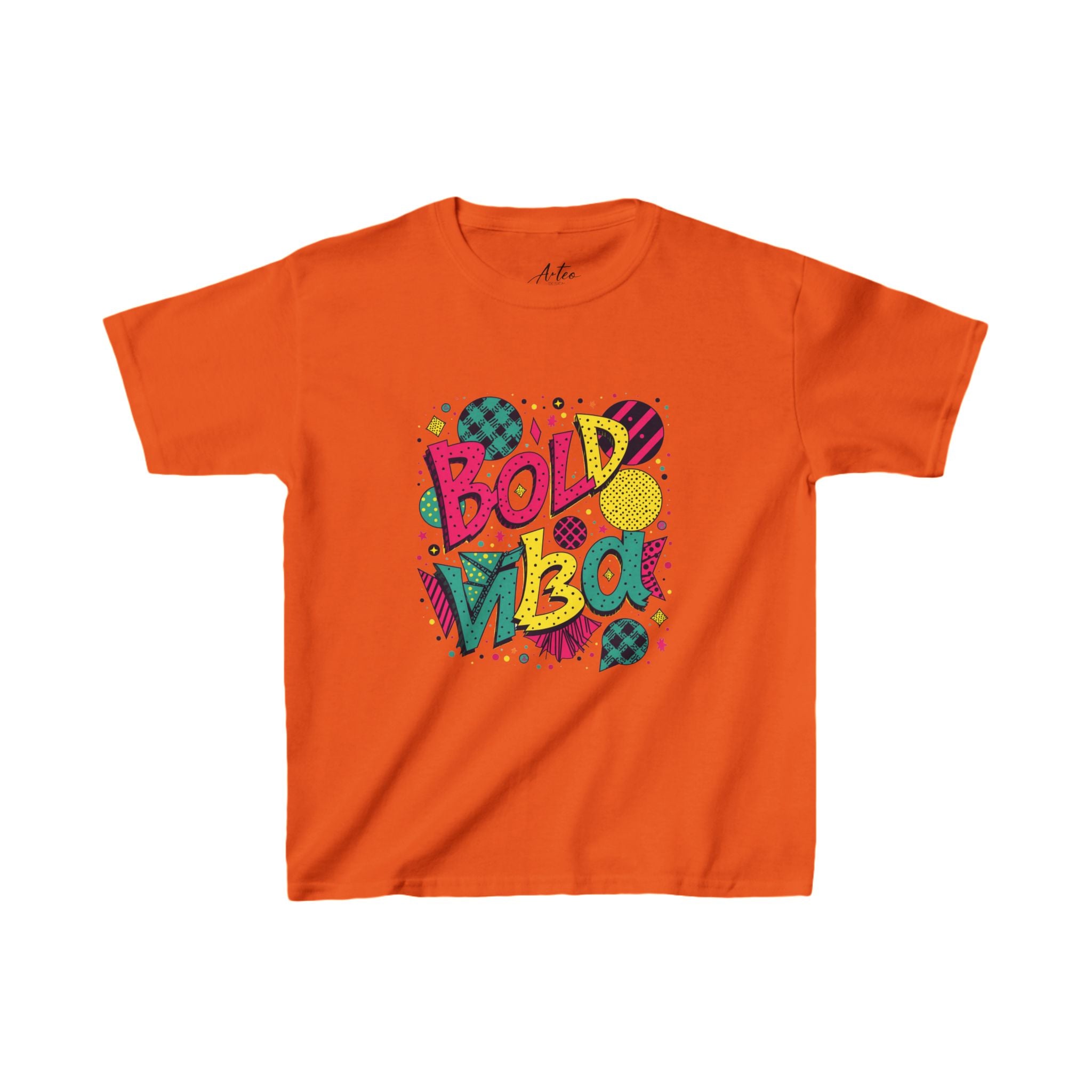 Bold Vibe T-Shirt – Colorful Graphic Tee for Kids