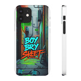 Urban Graffiti Phone Case - Gritty Streetwear for Boys