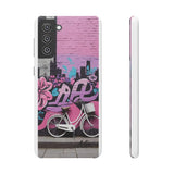 Graffiti Phone Case for Girls: Urban Chic with a Feminine Tw - Phone Case by Printify | Unique designs from ArteoDesign