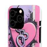 Graffiti Phone Case: Urban Chic for Girls with London Skylin - Phone Case by Printify | Unique designs from ArteoDesign