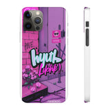 Urban Graffiti Chic Phone Case - Cool Street Style for Girls