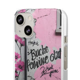 Graffiti Phone Case: Urban Chic with a Feminine Twist - Phone Case by Printify | Unique designs from ArteoDesign