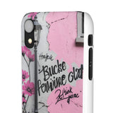 Graffiti Phone Case: Urban Chic with a Feminine Twist - Phone Case by Printify | Unique designs from ArteoDesign