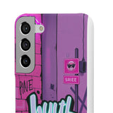 Graffiti Phone Case: Urban Chic for Girls with a Twist - Phone Case by Printify | Unique designs from ArteoDesign