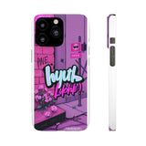 Graffiti Phone Case: Urban Chic for Girls with a Twist - Phone Case by Printify | Unique designs from ArteoDesign