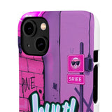 Graffiti Phone Case: Urban Chic for Girls with a Twist - Phone Case by Printify | Unique designs from ArteoDesign