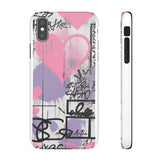 Graffiti-Inspired Phone Case: London Skyline for Girls - Phone Case by Printify | Unique designs from ArteoDesign