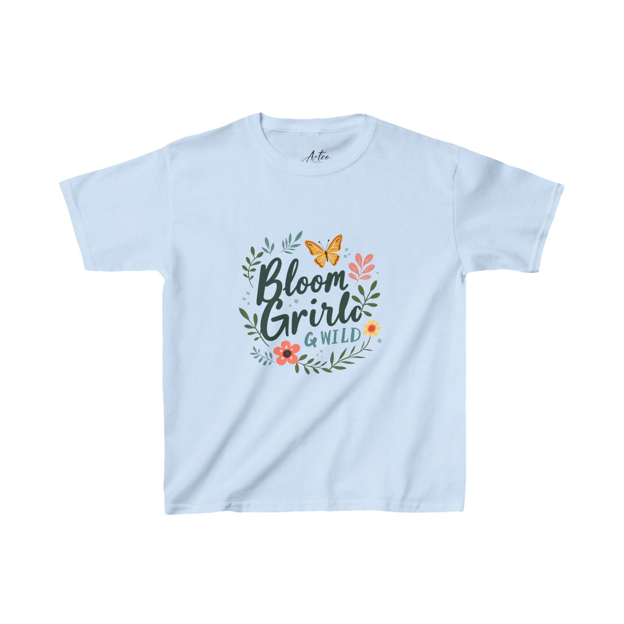 Bloom Girl & Wild T-Shirt – Floral Inspirational Tee