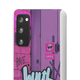 Chic Urban Graffiti Phone Case for Girls - Cool Street Style