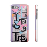 Graffiti Street Art-Inspired Phone Case for Girls