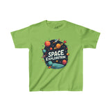 Space Explorers Boys T-Shirt – Galactic Adventure Tee for Ages 3-12