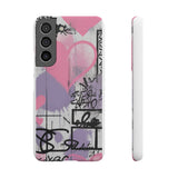 Urban Graffiti Chic Phone Case - Street Art for Girls