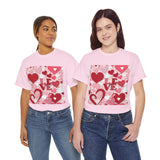 Valentine’s Day Heart Love Graphic T-Shirt