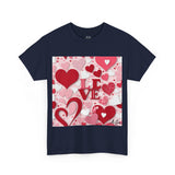 Valentine’s Day Heart Love Graphic T-Shirt