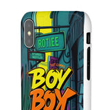 Graffiti Phone Case: Urban Chic with London Skyline for Girl - Phone Case by Printify | Unique designs from ArteoDesign