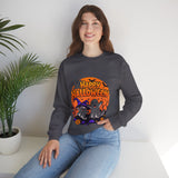 Bat Attack Unisex Sweatshirt - Spooky Halloween Style for All