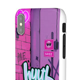 Graffiti Phone Case: Urban Chic for Girls with a Twist - Phone Case by Printify | Unique designs from ArteoDesign