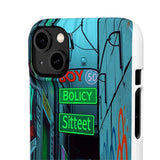 Graffiti-Inspired Phone Case for Girls: Urban Chic Style - Phone Case by Printify | Unique designs from ArteoDesign