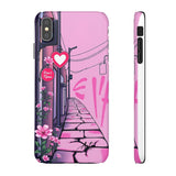 Graffiti Phone Case for Girls: London Skyline Design, Edgy U - Phone Case by Printify | Unique designs from ArteoDesign