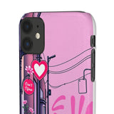 Graffiti Phone Case for Girls: London Skyline Design, Edgy U - Phone Case by Printify | Unique designs from ArteoDesign